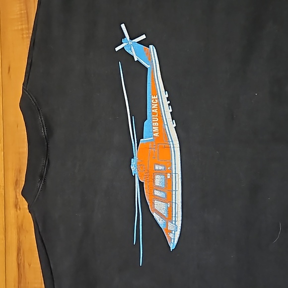 90's Canadian Helicopters Sweatshirt Mens XL Vintage Made In USA Rare - Picture 5 of 11